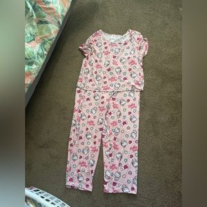 Hello Kitty, I love you, Valentine, pajamas xl